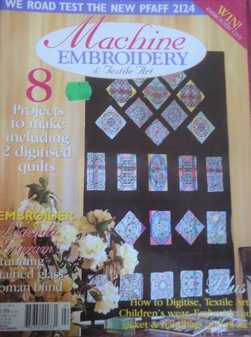 Other Needle Crafting MACHINE EMBROIDERY & TEXTILE ART MAGAZINE" VOL